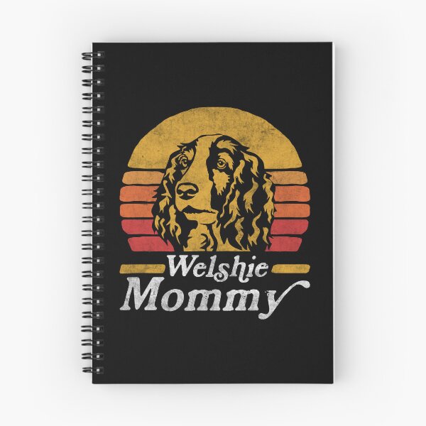 Item preview, Retro Vintage Welsh Springer Spaniel Mommy designed and sold by More Cute Dogs.