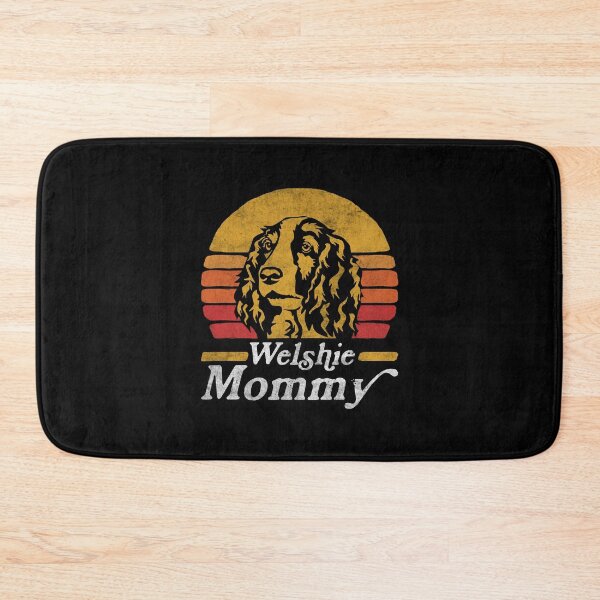 Item preview, Retro Vintage Welsh Springer Spaniel Mommy designed and sold by More Cute Dogs.