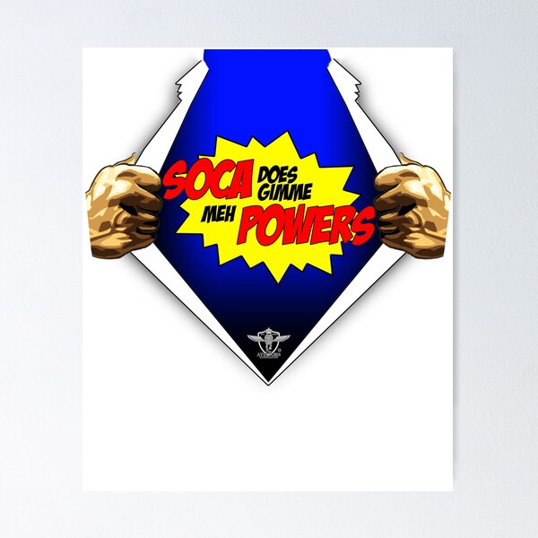 Item preview, Soca Does Gimme Meh Powers designed and sold by Ray Parkinson.