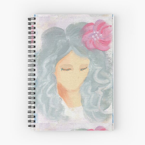 Item preview, Teal Lady Acrylic Painting designed and sold by MandyRosko.