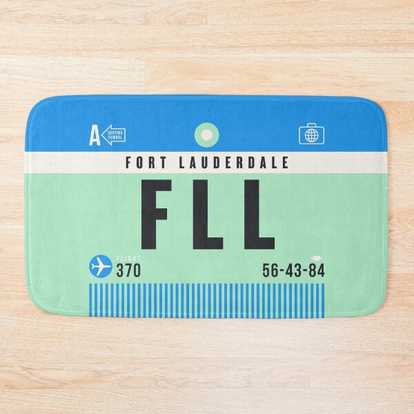 Item preview, Luggage Tag A - FLL Fort Lauderdale USA designed and sold by VoodooCircus.