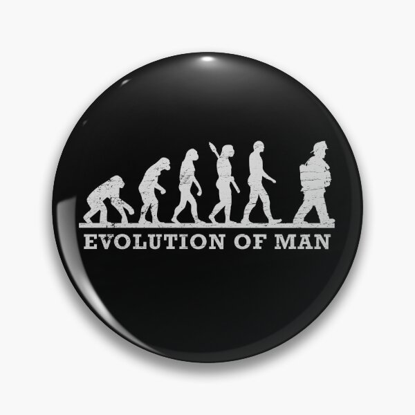 Item preview, Fireman Funny Evolution of Man designed and sold by rafaeltto.