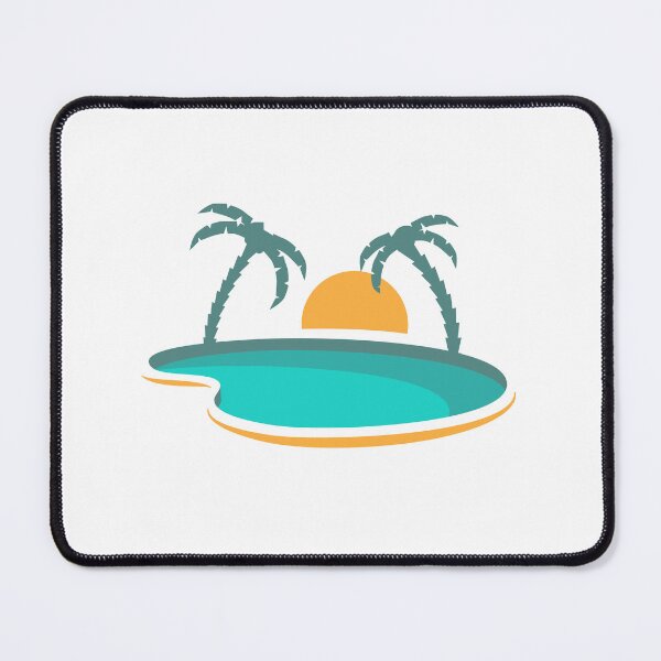 Item preview, Sun Setting Behind The Palms And Water designed and sold by Teenker.