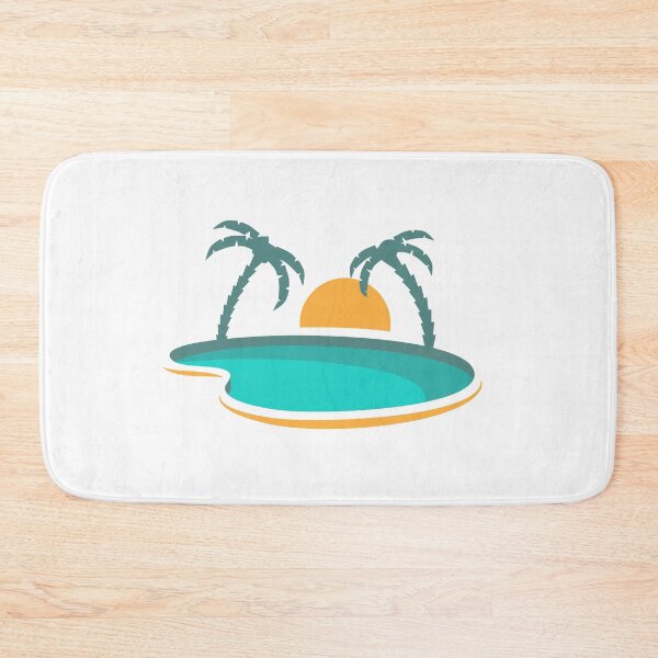 Item preview, Sun Setting Behind The Palms And Water designed and sold by Teenker.