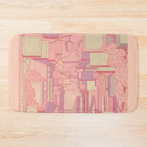 Item preview, Anime Aesthetic Peach / Pink Street designed and sold by Avani01.