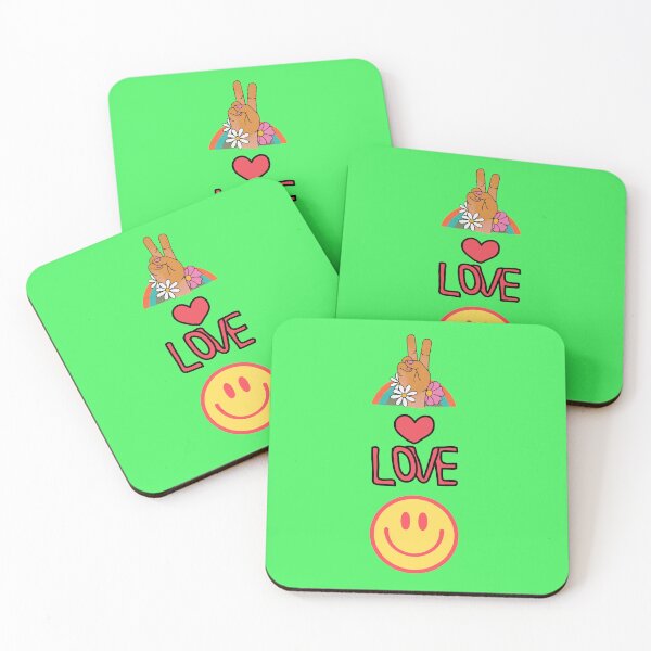 Item preview, PEACE  LOVE & HAPPINESS designed and sold by MyTshirtArt.