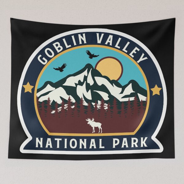 Item preview, Goblin Valley National Park-Vintage designed and sold by Road-tees.