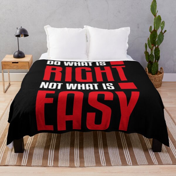 Item preview, Do what is right not what is easy for all motivation designed and sold by TheLuckyShirts.