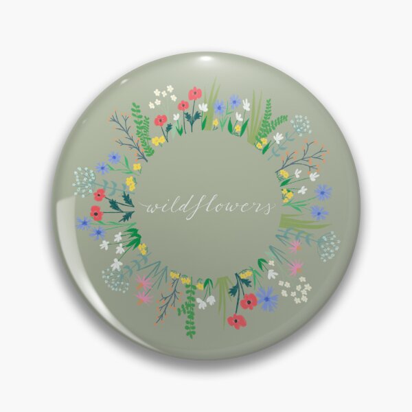 Aperçu de l'œuvre illustration et lettrage de fleurs sauvages créée et vendue par abi bryan design.