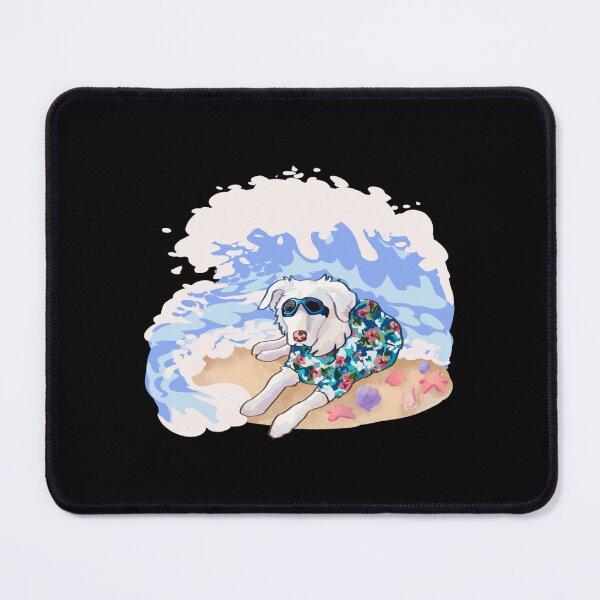 Item preview, BEACH PUP Australian Shepherd double merle designed and sold by EmilyNelson1.