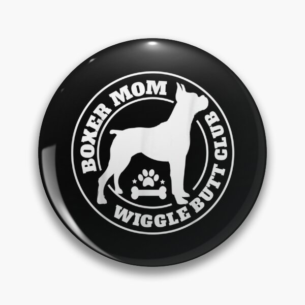 Item preview, Boxer Mom Wiggle Butt Club, Boxer, Dog   designed and sold by EmilyNelson1.