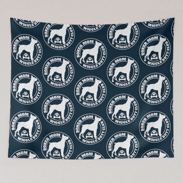 Item preview, Boxer Mom Wiggle Butt Club, Boxer, Dog   designed and sold by EmilyNelson1.
