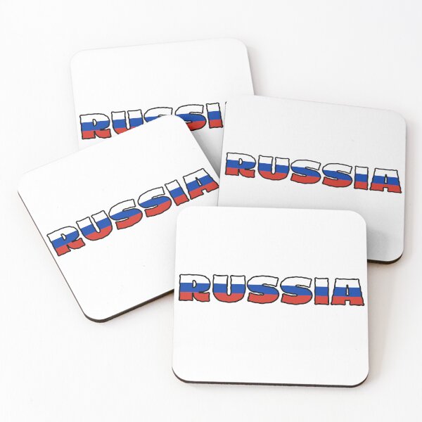 Item preview, RUSSIA FLAG COLOUR TEXT. designed and sold by UJ7777.