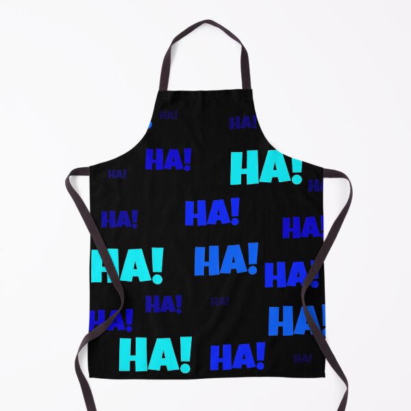 Item preview, Blue Ha Ha Ha Funny Humorous Design designed and sold by BiekerDesign.
