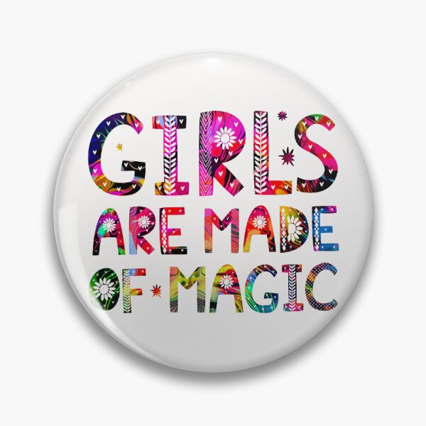Item preview, Girls are made of magic - Jazzy designed and sold by KVDcreations.