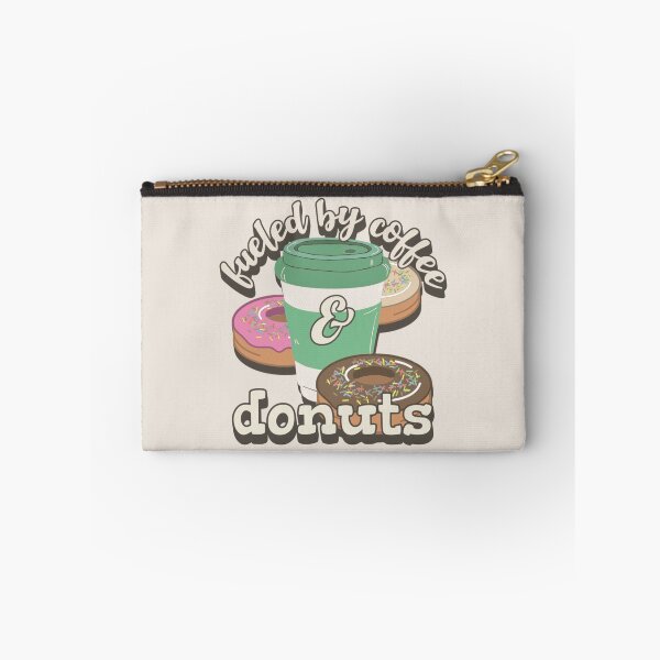 Item preview, Fueled By Coffee And Donuts Fun Slogan designed and sold by TrulyEpoque.