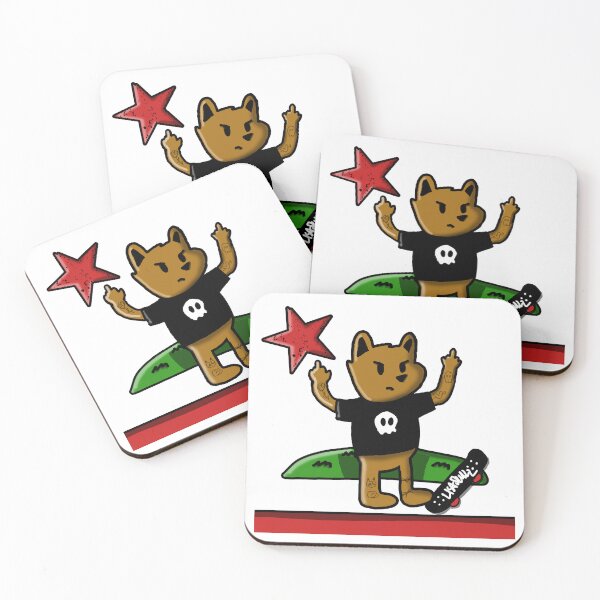 Item preview, California Flag Bear Rebel designed and sold by SantaLisaPier.