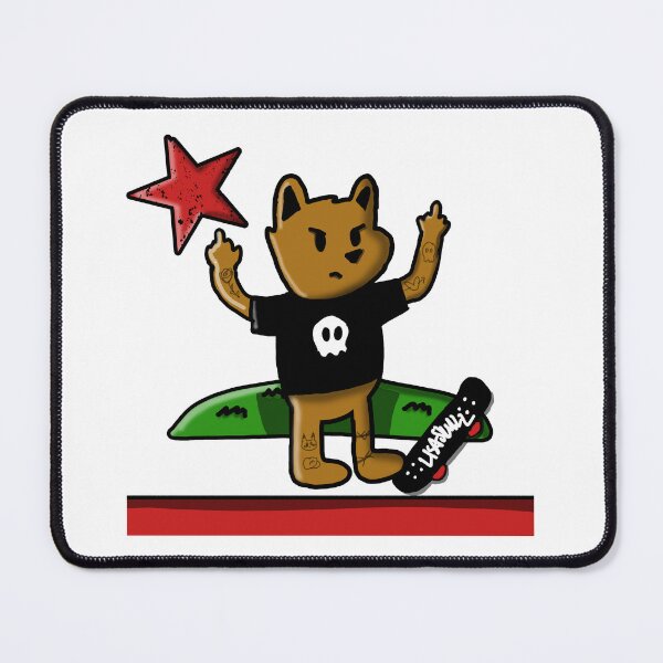 Item preview, California Flag Bear Rebel designed and sold by SantaLisaPier.