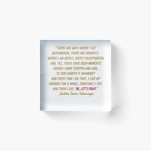 Item preview, Sonia Sotomayor Quote Tee and Sticker | Fuck The Gop Stickers | Fuck the republicans  designed and sold by sugarcube1999.