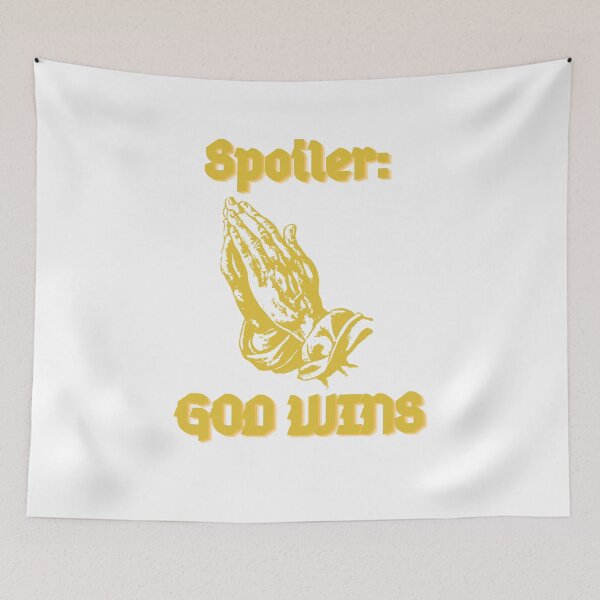 Item preview, Spoiler God Wins designed and sold by Oeuvres.