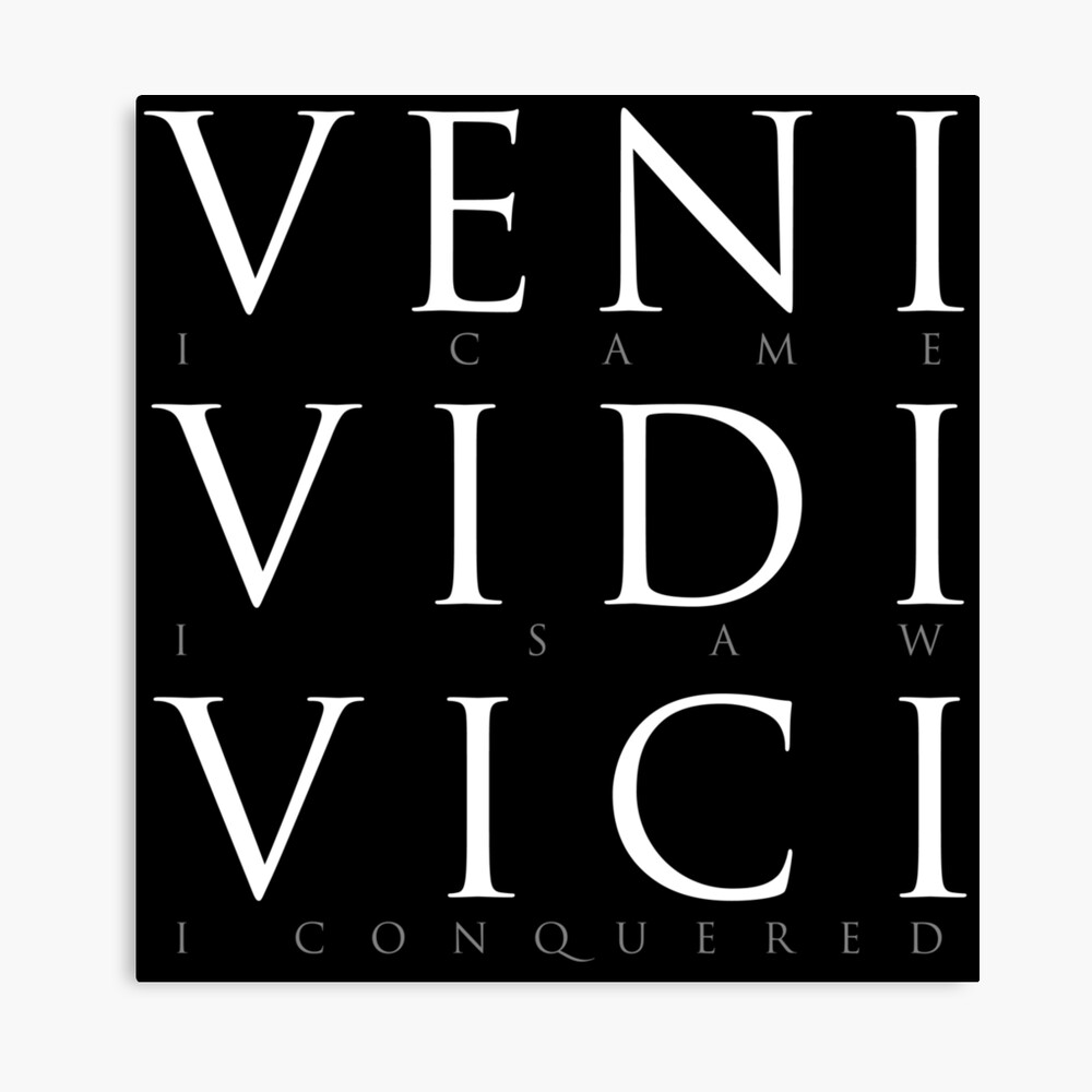 veni vidi vici | Poster