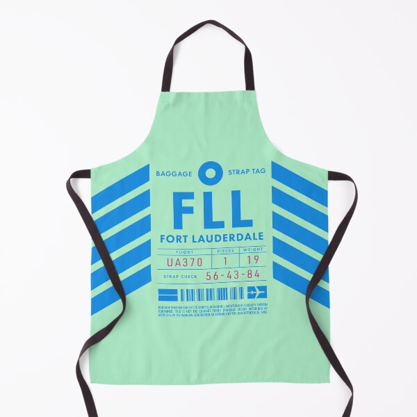 Item preview, Luggage Tag D - FLL Fort Lauderdale USA designed and sold by VoodooCircus.