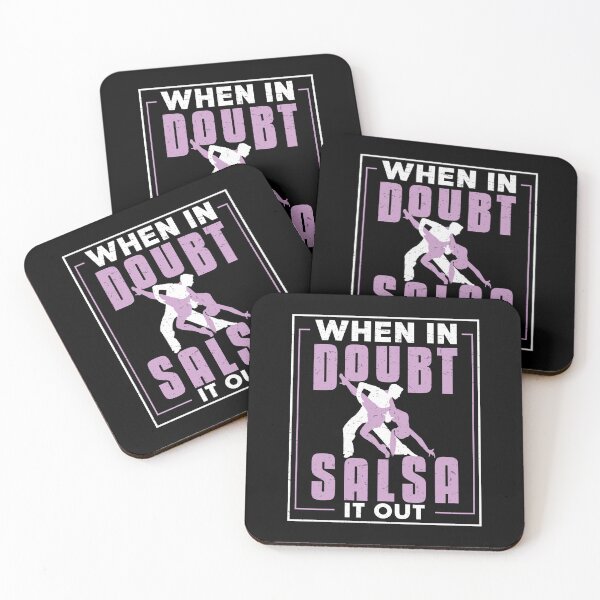 Item preview, When In Doubt, Salsa It Out Funny Salsa Dancer Latin Dance designed and sold by StrongShirts.