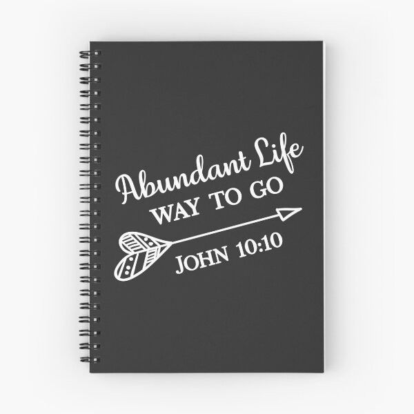 Item preview, Christian Design - Abundant Life - John 10 verse 10 designed and sold by simplydesignart.