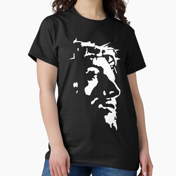 Item preview, Jesus Christ Face With Crown of Thorns Passion Stencil designed and sold by Wear-Christ.