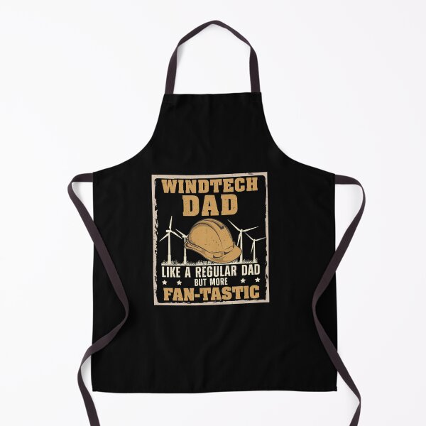 Item preview, Windtech Dad Fan-tastic Funny Wind Turbine Technician designed and sold by StrongShirts.