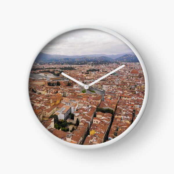 Florence Cityscape - Italy Clock