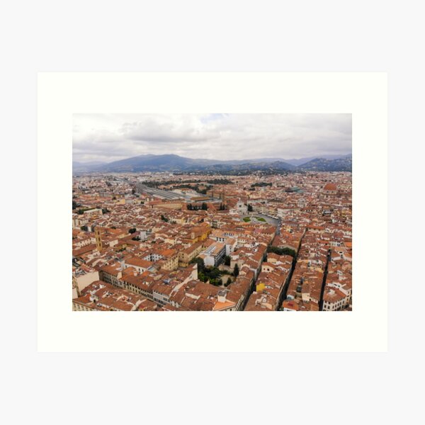 Florence Cityscape - Italy Art Print