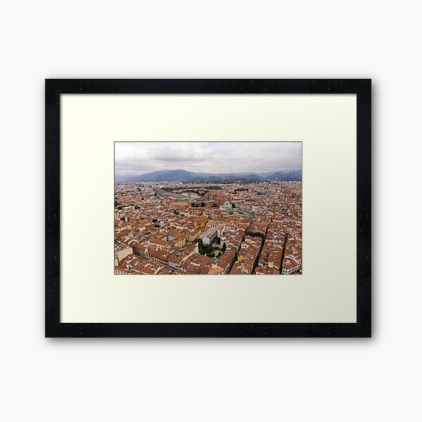 Florence Cityscape - Italy Framed Art Print
