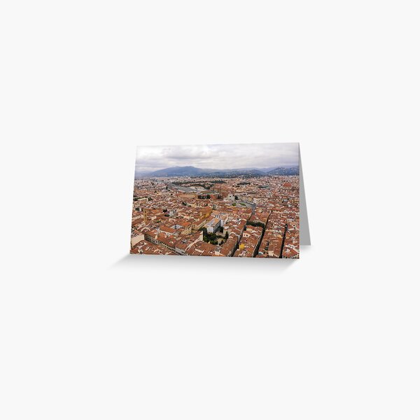 Florence Cityscape - Italy Greeting Card