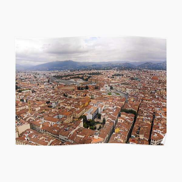 Florence Cityscape - Italy Poster