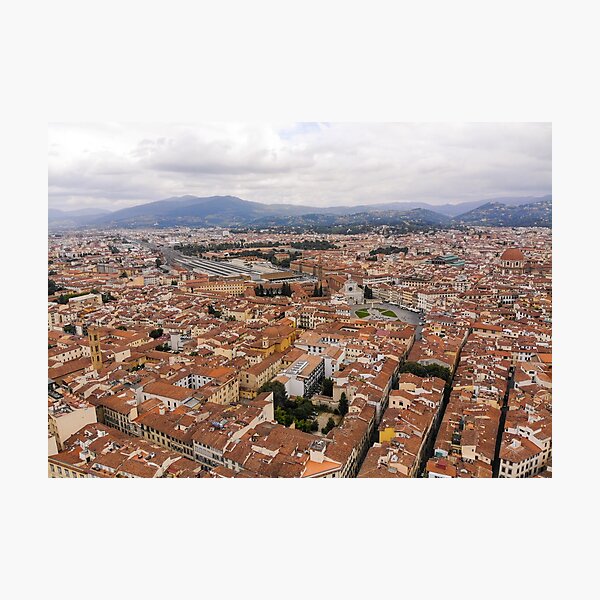 Florence Cityscape - Italy Photographic Print