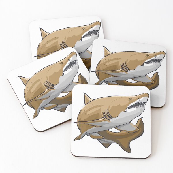 Aperçu de l'œuvre Requin tigre de sable créée et vendue par Jamjaar.