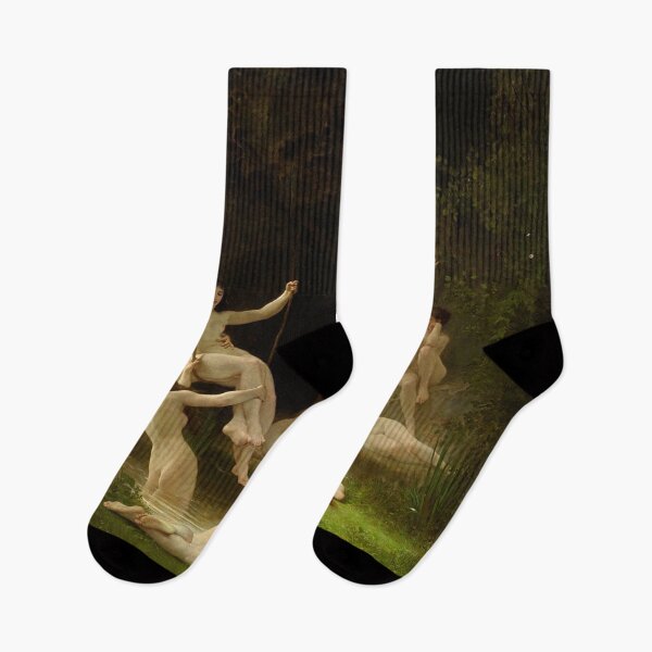 Item preview, The Nymphaeum -  William-Adolphe Bouguereau designed and sold by Vintage Designs +.