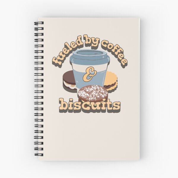 Item preview, Yellow Fueled By Coffee And Biscuits Fun Slogan designed and sold by TrulyEpoque.