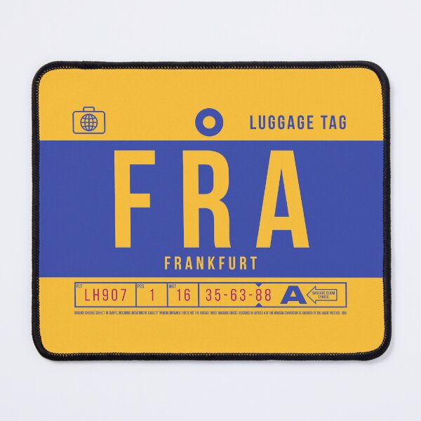 Item preview, Luggage Tag B - FRA Frankfurt Germany designed and sold by VoodooCircus.