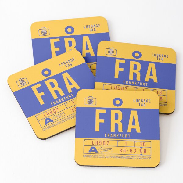 Item preview, Luggage Tag B - FRA Frankfurt Germany designed and sold by VoodooCircus.