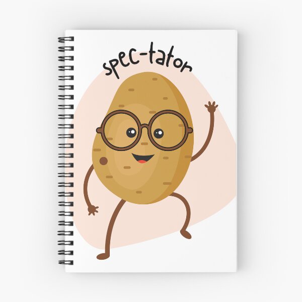Item preview, Spec tator - Food pun designed and sold by The Agreeable Raven.