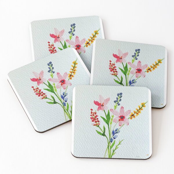 Item preview, Summer wildflowers designed and sold by watercolorsLiz.