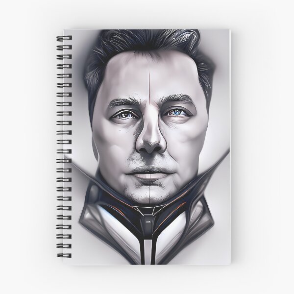 Item preview, SpaceX starship commander Elon Musk | AI generated art designed and sold by MichelangeloAI.