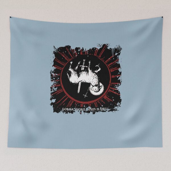 Item preview, Rebirth And Starting Point Lorna Shore This Is Hell Premium Sticker Retro designed and sold by KristinCooper.