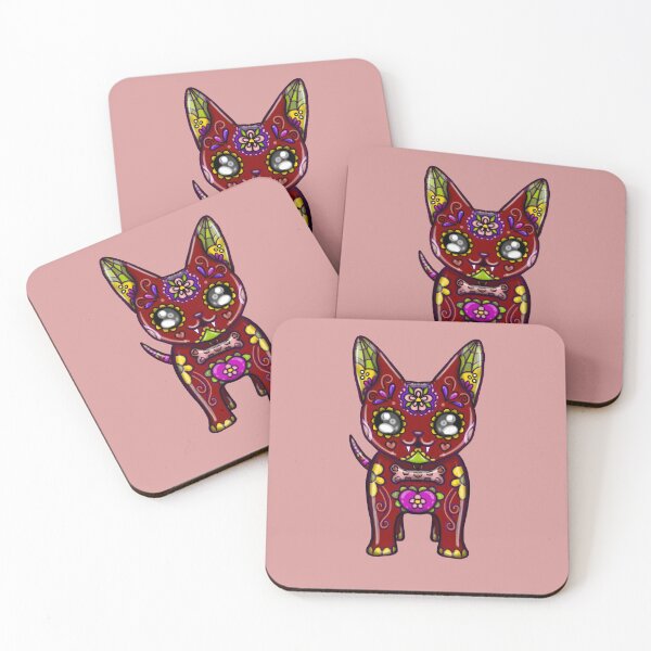 Item preview, Chihuahua Sugar Skull designed and sold by La Loca.
