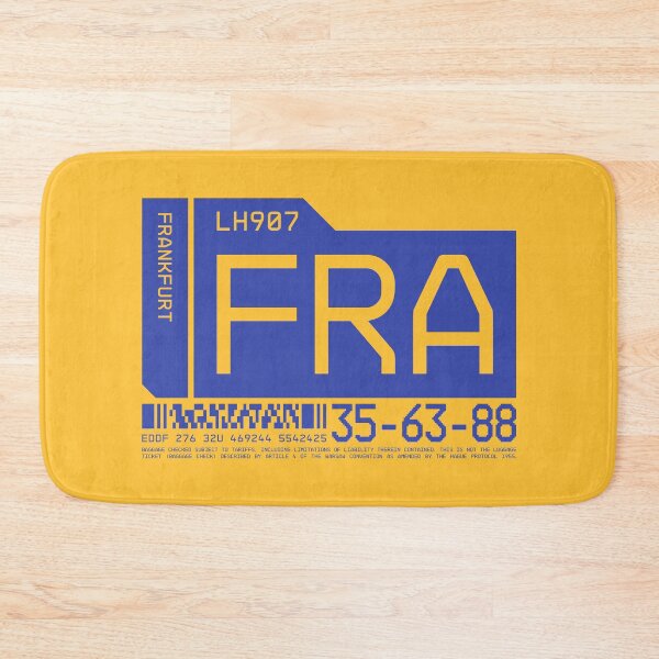 Item preview, Luggage Tag C - FRA Frankfurt Germany designed and sold by VoodooCircus.