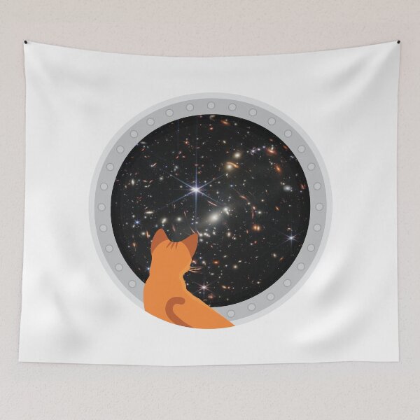 Item preview, Cat in space funny designed and sold by lurumunj.
