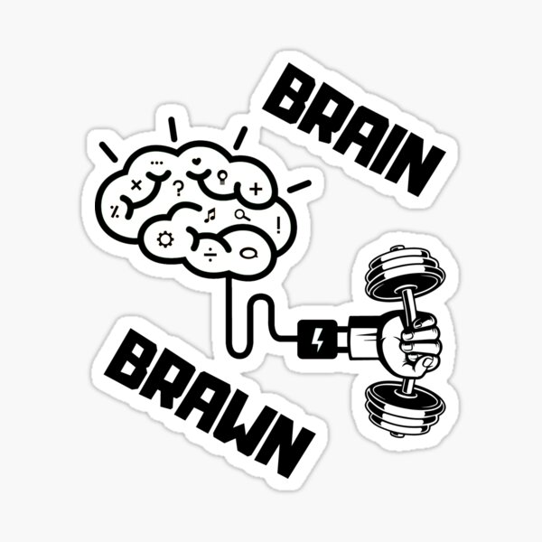 Aperçu de l'œuvre Cerveau et muscles créée et vendue par Pawn Shop JB.