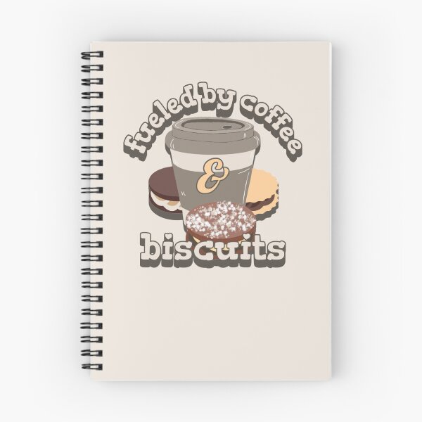 Item preview, Fueled By Coffee And Biscuits Fun Slogan designed and sold by TrulyEpoque.